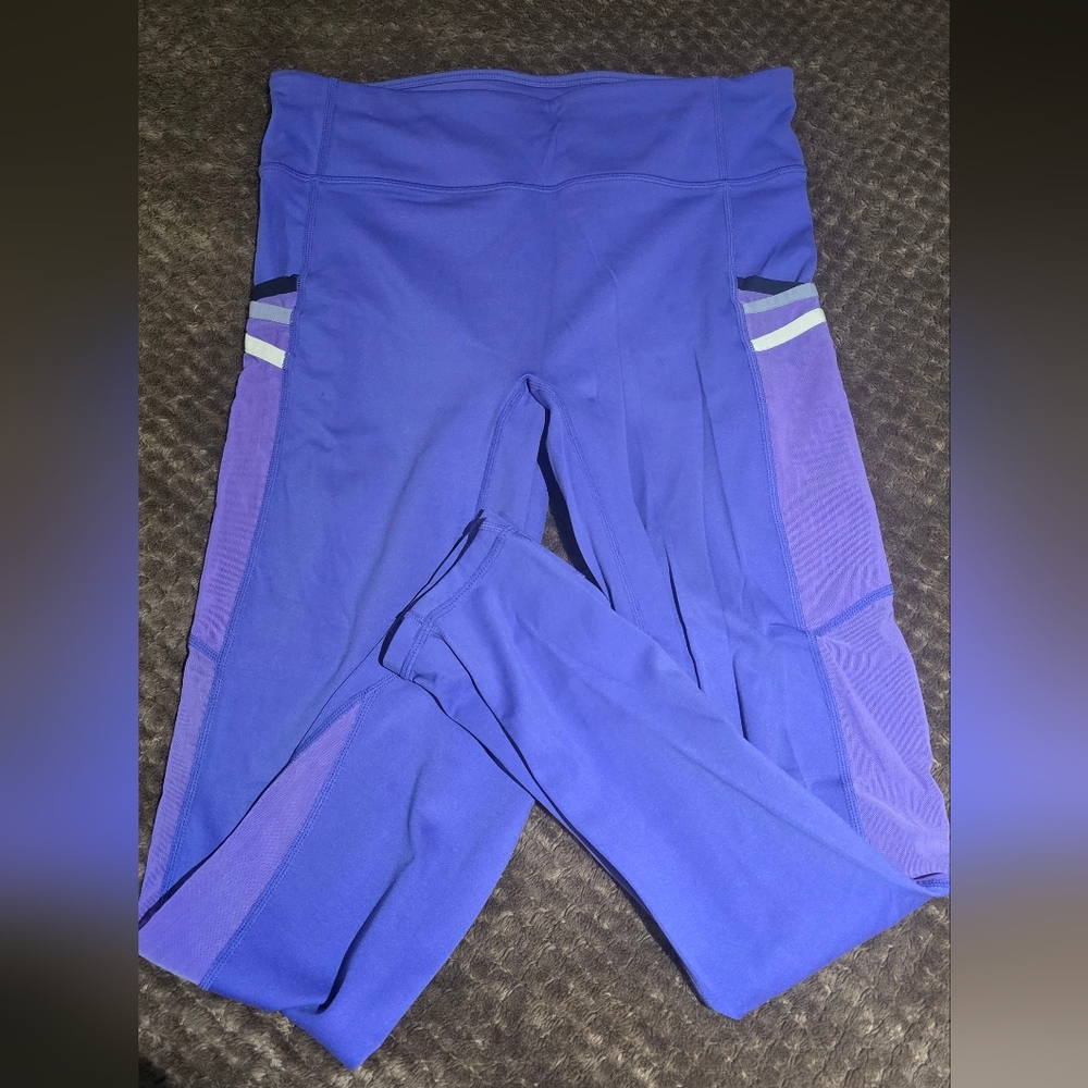 Pfableticyoga pantw/Striped Detail, Teal yoga pants costco. Both w/side pocket
